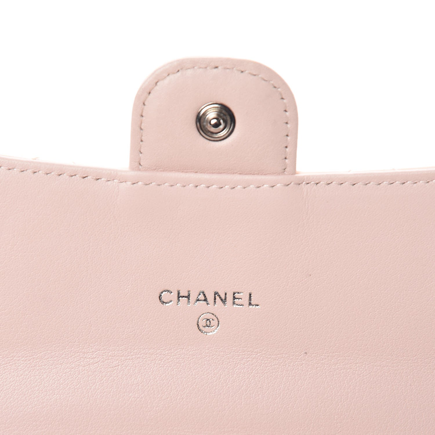 Chanel Patent Quilted Large Flap Wallet Pink 8 of 24