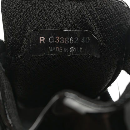 Chanel Calfskin Patent Transparent Sneakers 40 Black 7 of 7