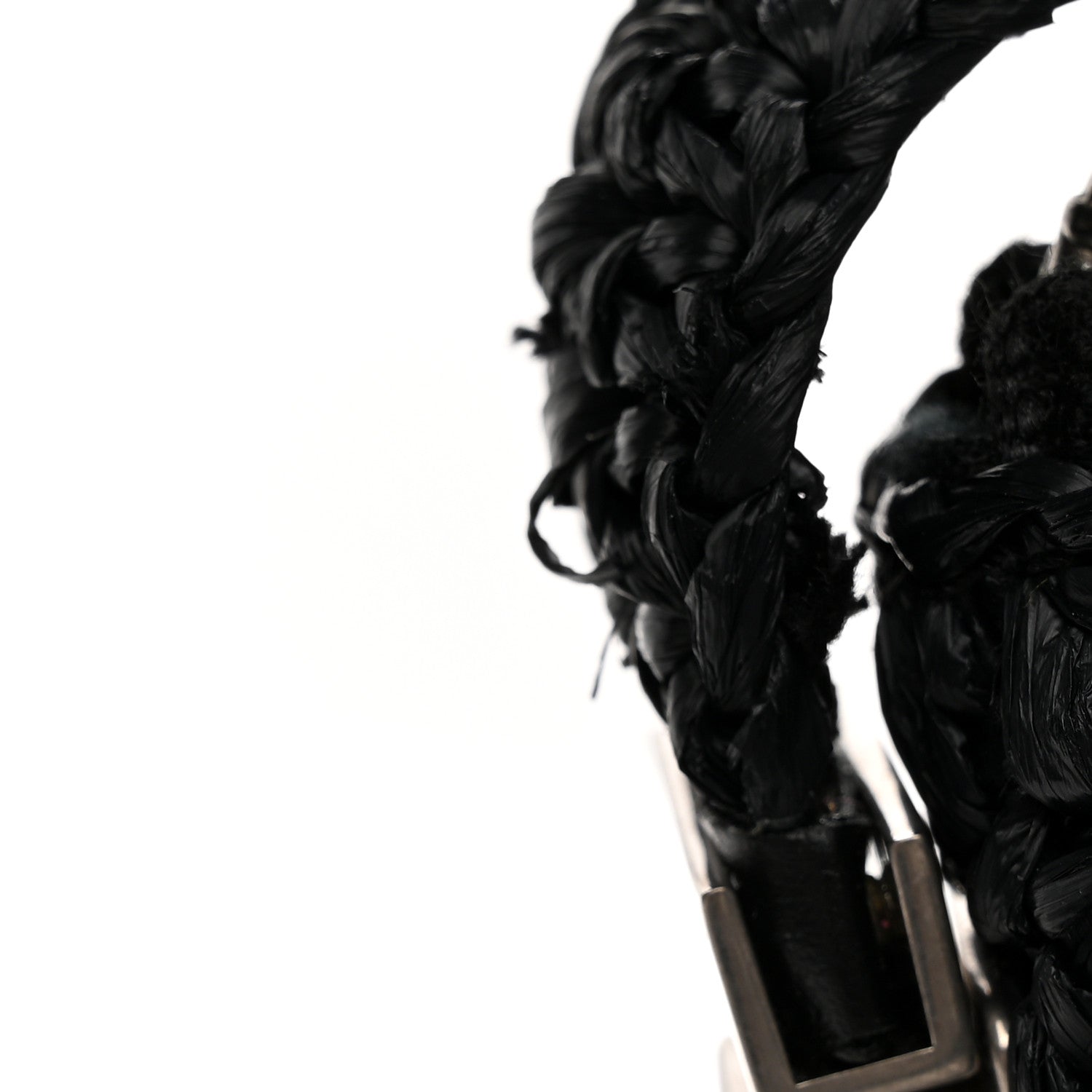 Saint Laurent Raffia Le Crossbody Black 11 of 12