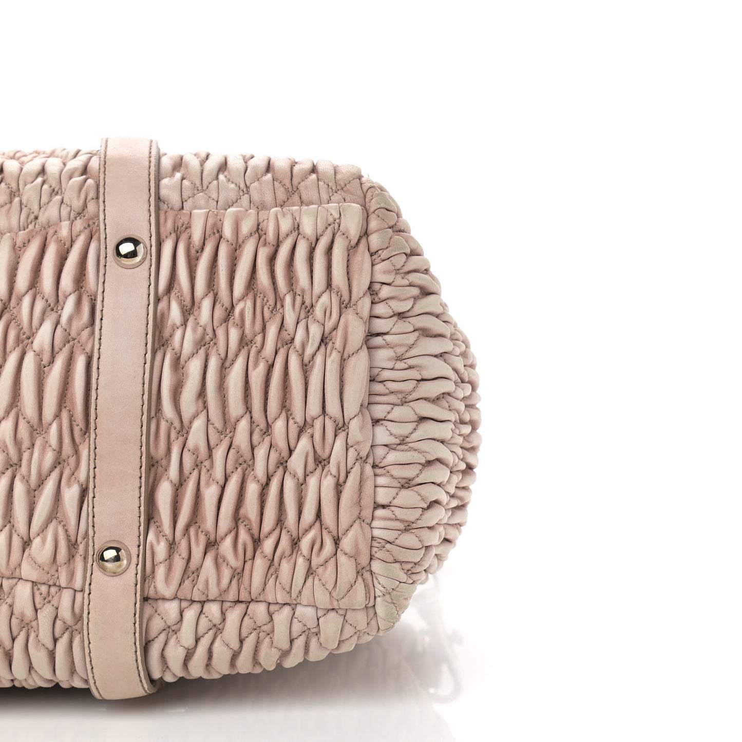 Nappa Matelasse Lux Tote Fragola