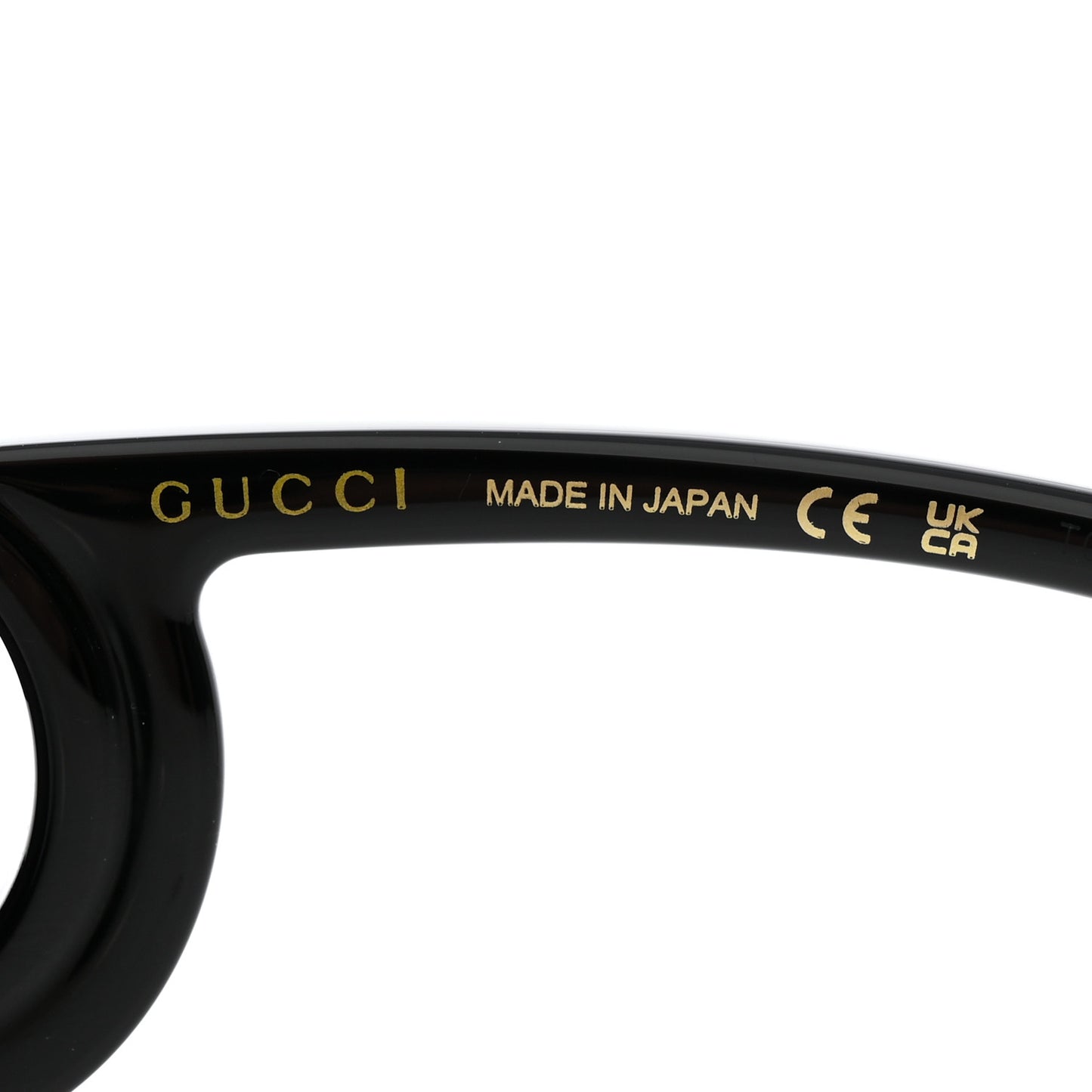 Acetate Chaise Rectangler Frame Sunglasses GG1325S Black
