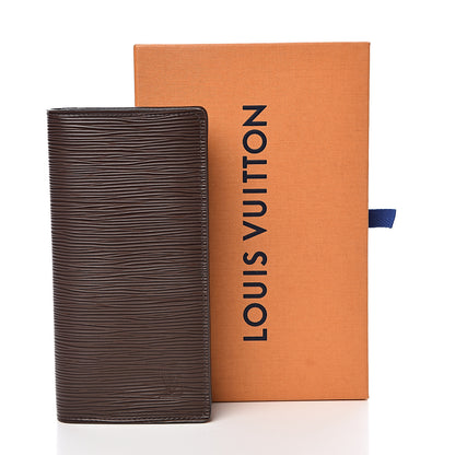 Louis Vuitton Epi Brazza Wallet Moka 7 of 7