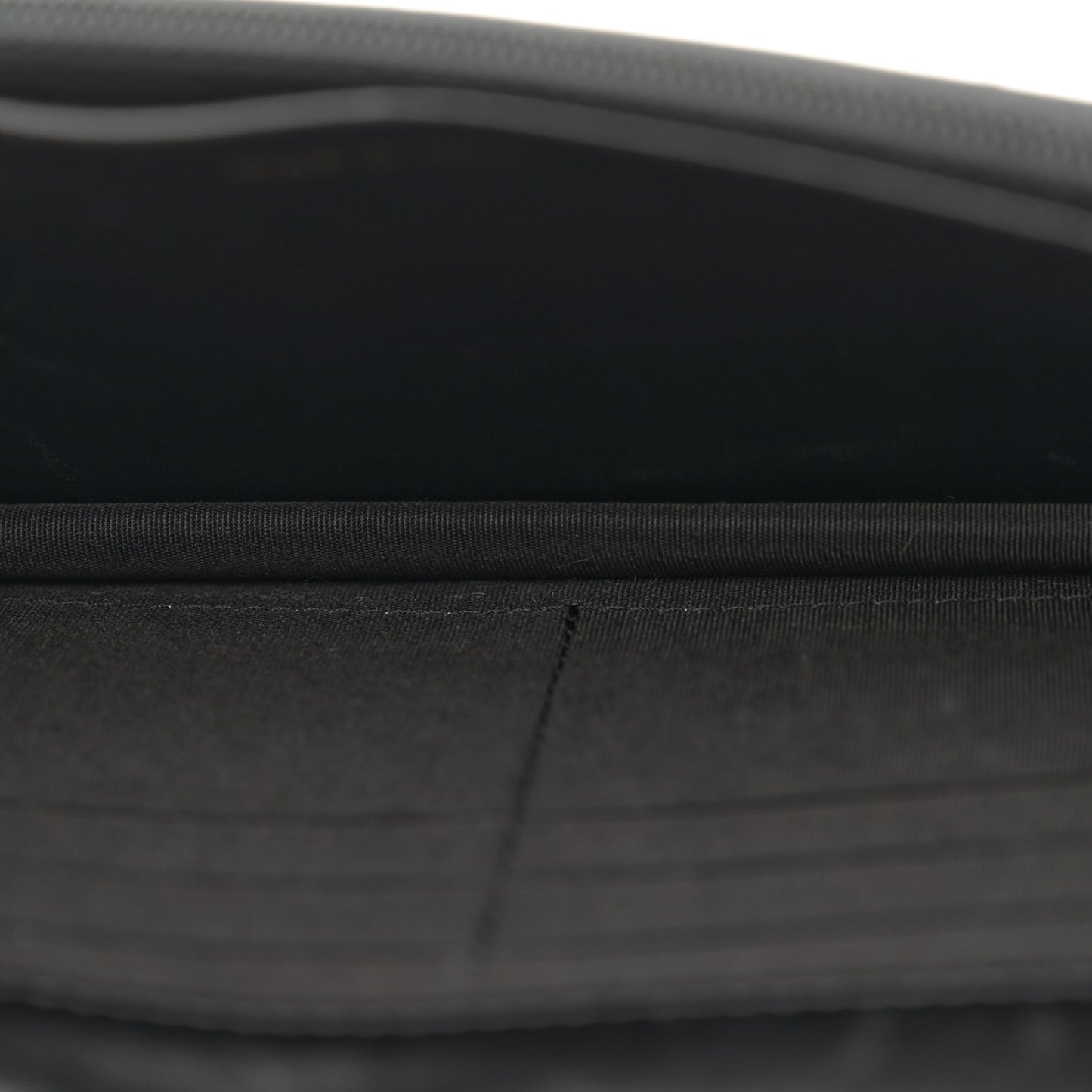 Lambskin Quilted Boy Wallet On Chain WOC Black