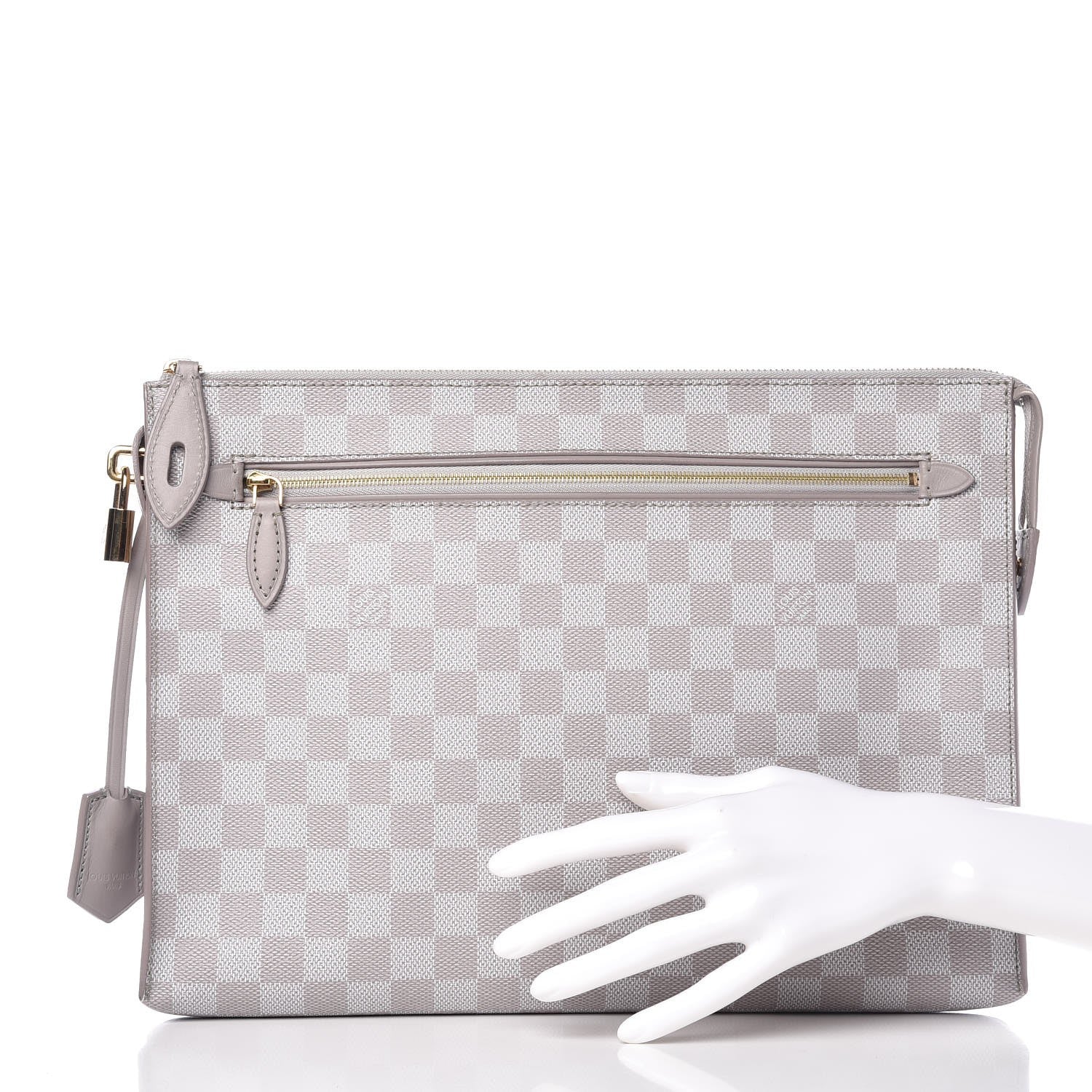 Louis Vuitton Damier Couleurs Kit Clutch Gres 2 of 8