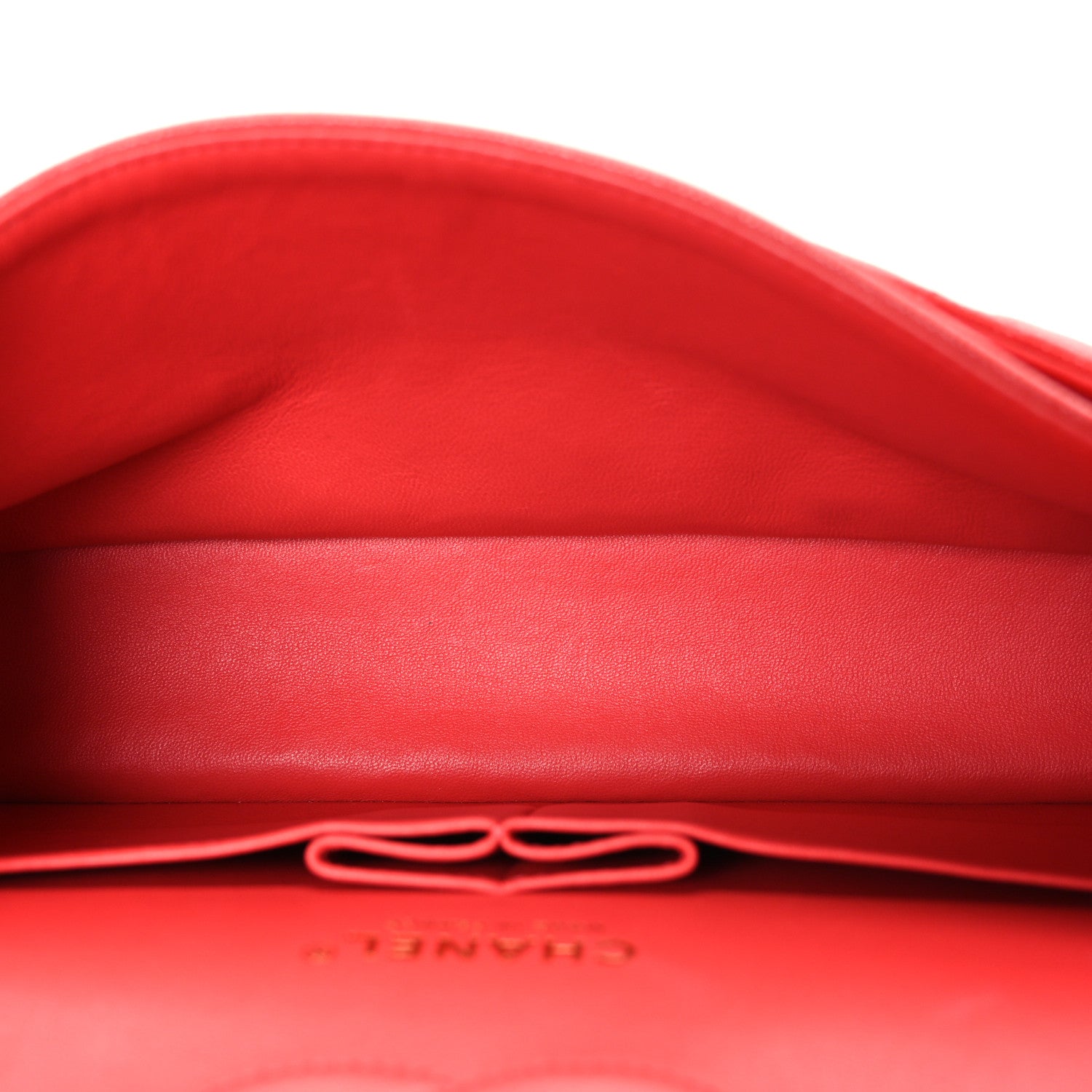 Chanel Caviar Quilted Medium Double Flap Red 5 of 10