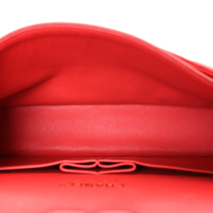 Chanel Caviar Quilted Medium Double Flap Red 5 of 10