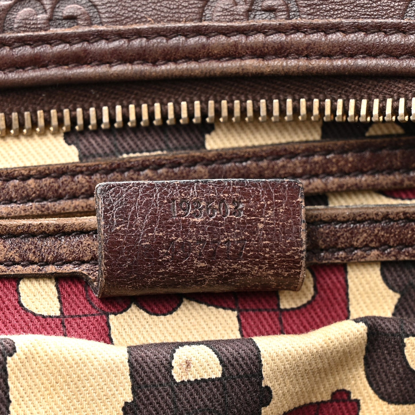 Guccissima Medium Joy Boston Brown