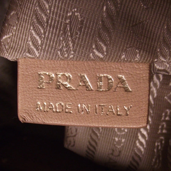 Prada Napa Antique Beige Leather Bag 10 of 11