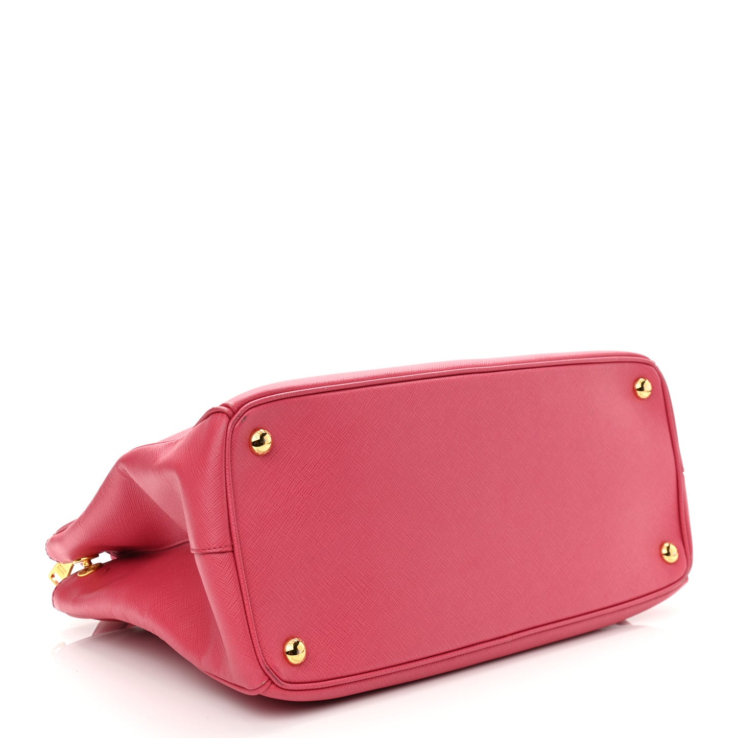 Saffiano Medium Galleria Double Zip Tote Peonia