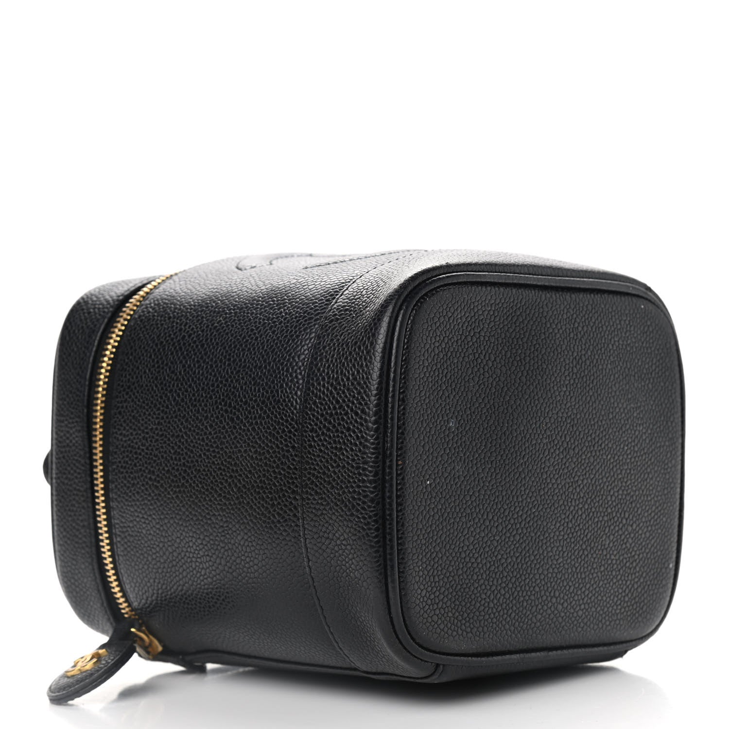Chanel Caviar Vanity Cosmetic Case Black 4 of 14