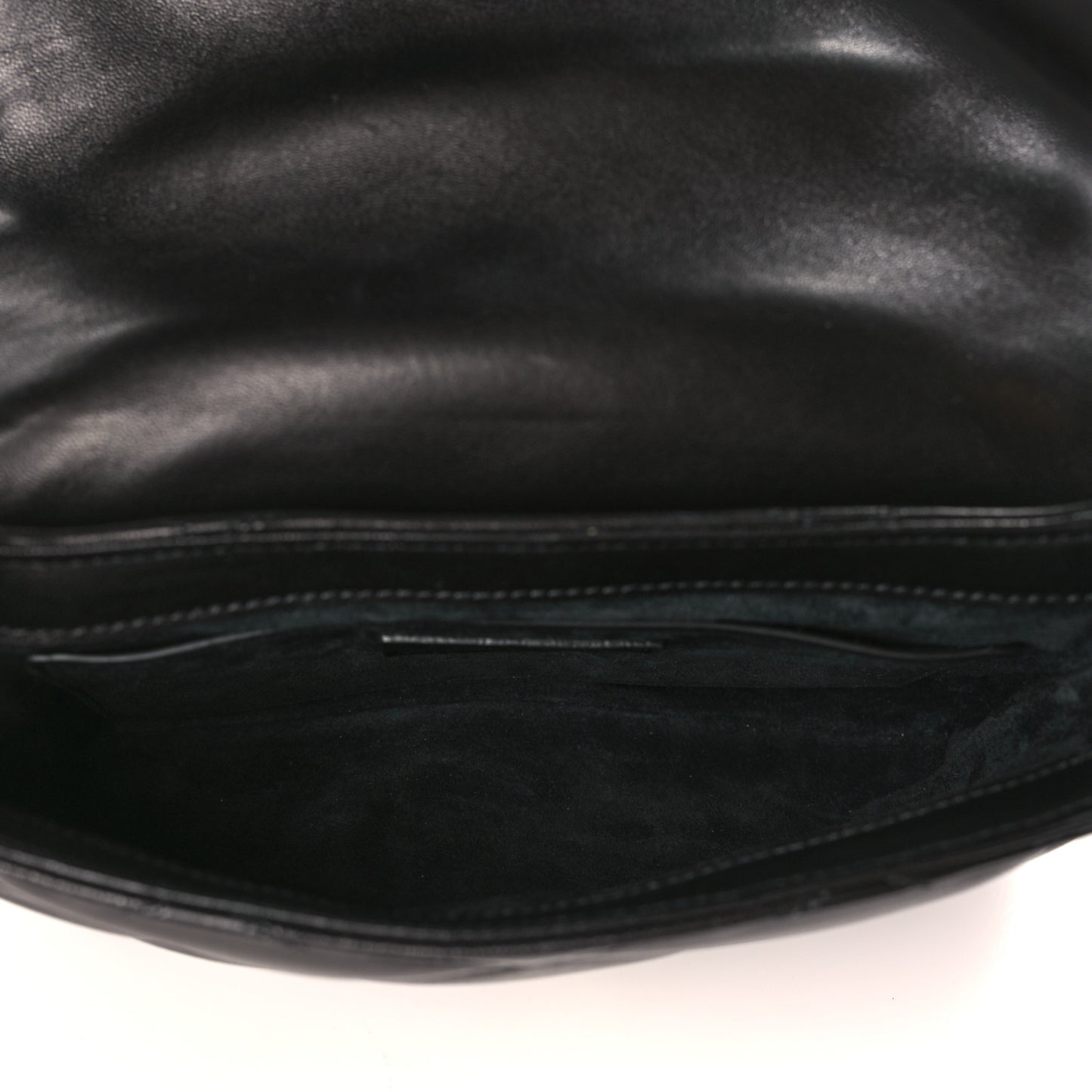Lambskin Quilted Le 57 Diamond Shoulder Bag Black