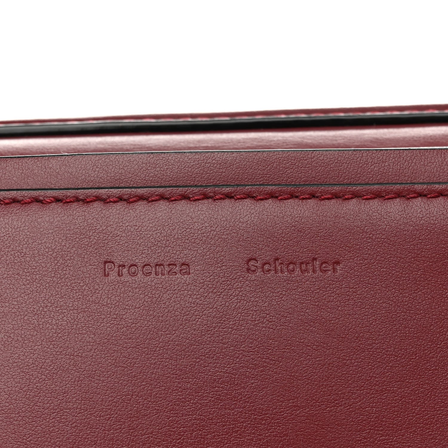 Proenza Schouler Calfskin Medium Hava Top Handle Bag Midnight Plum 6 of 9
