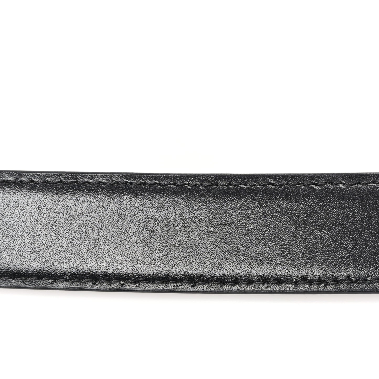Box Calfskin Small 25mm Triomphe Belt 75 30 Black
