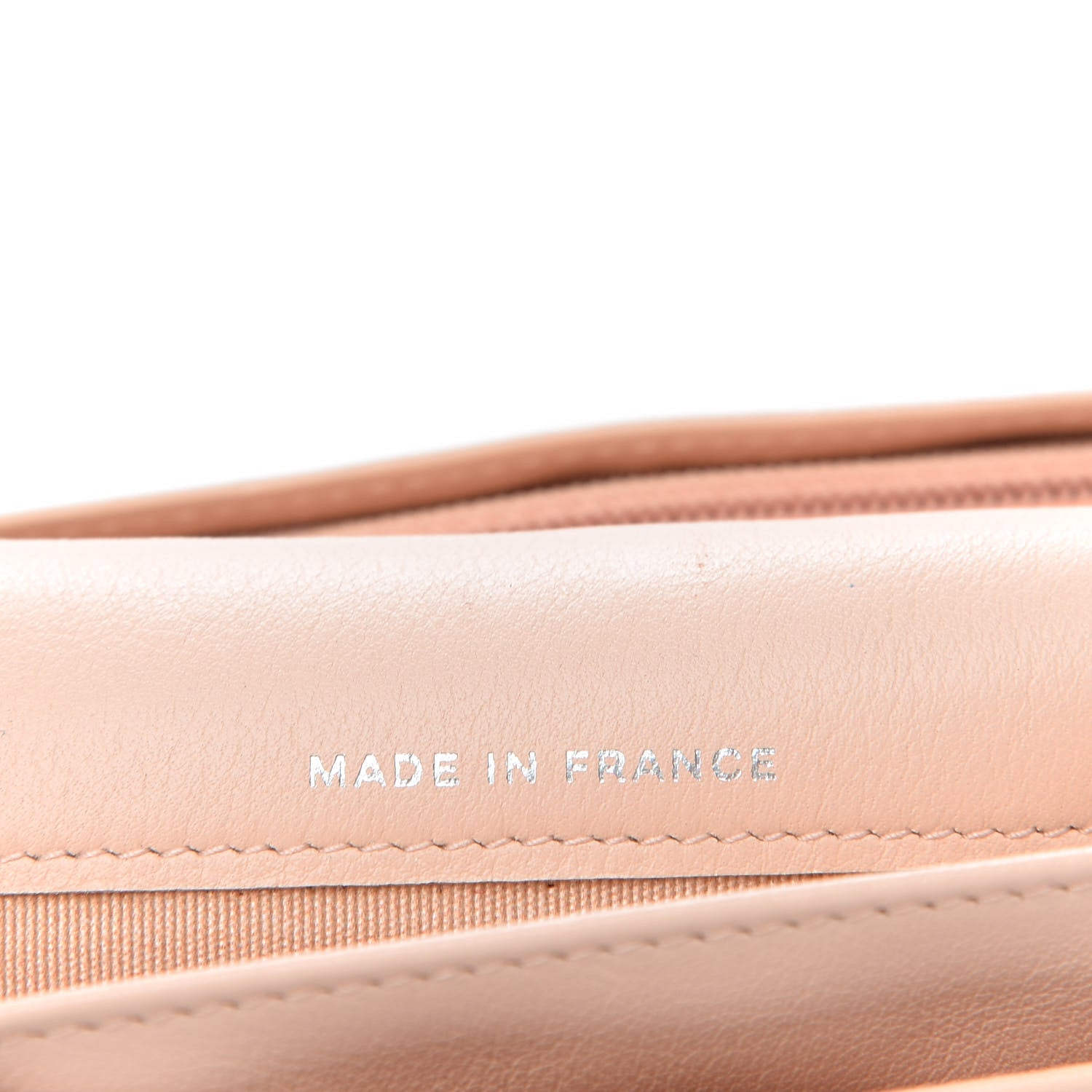Chanel Patent CC Trousse Maquil Yen Wallet Pink 7 of 7