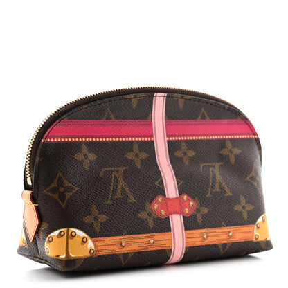 Louis Vuitton Monogram Summer Trunks Cosmetic Pouch PM 3 of 8