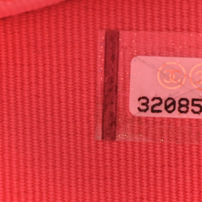 Chanel Lambskin Quilted CC In Love Heart Clutch With Chain Pink 7 of 11