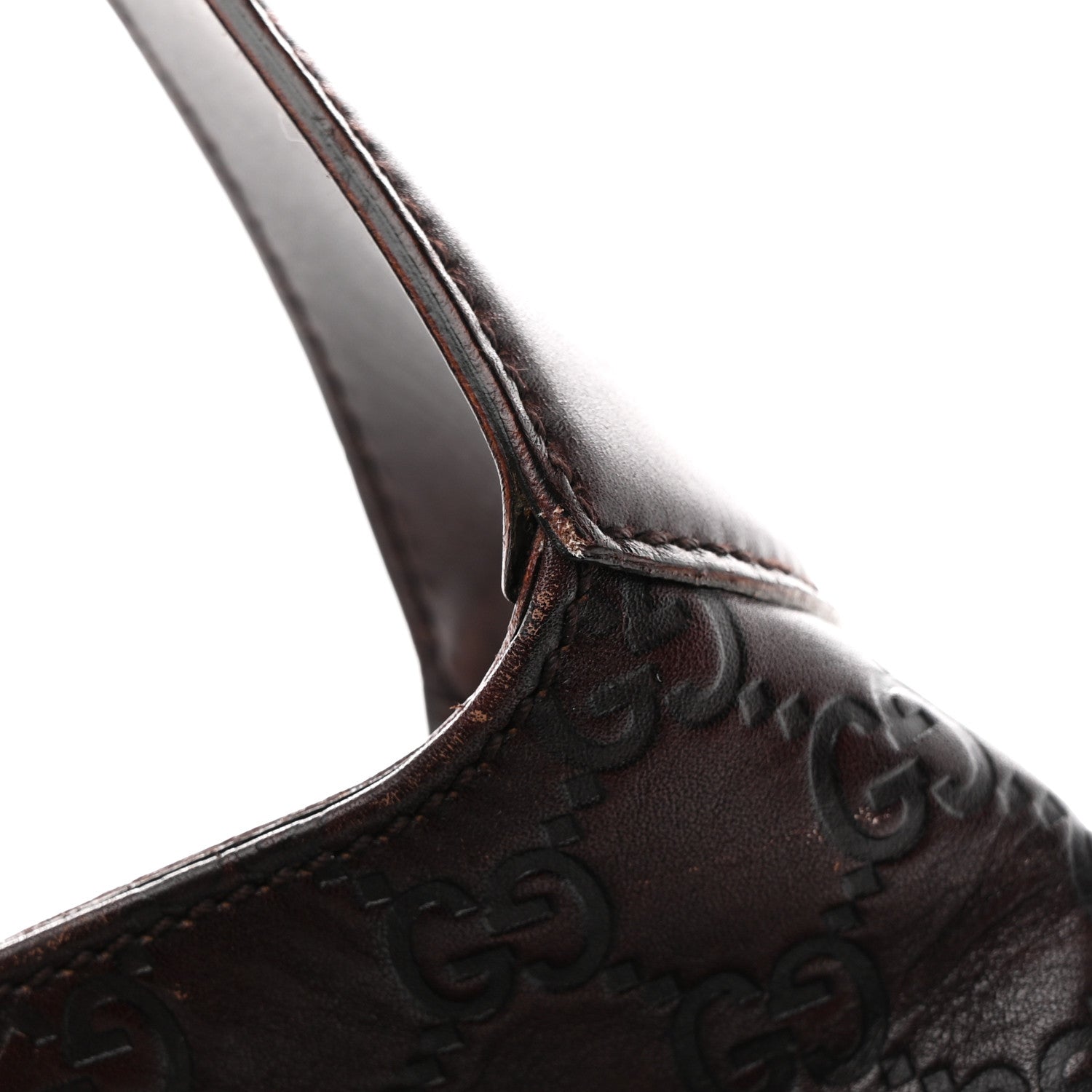 Gucci Guccissima Small Jackie O Hobo Chocolate 12 of 12