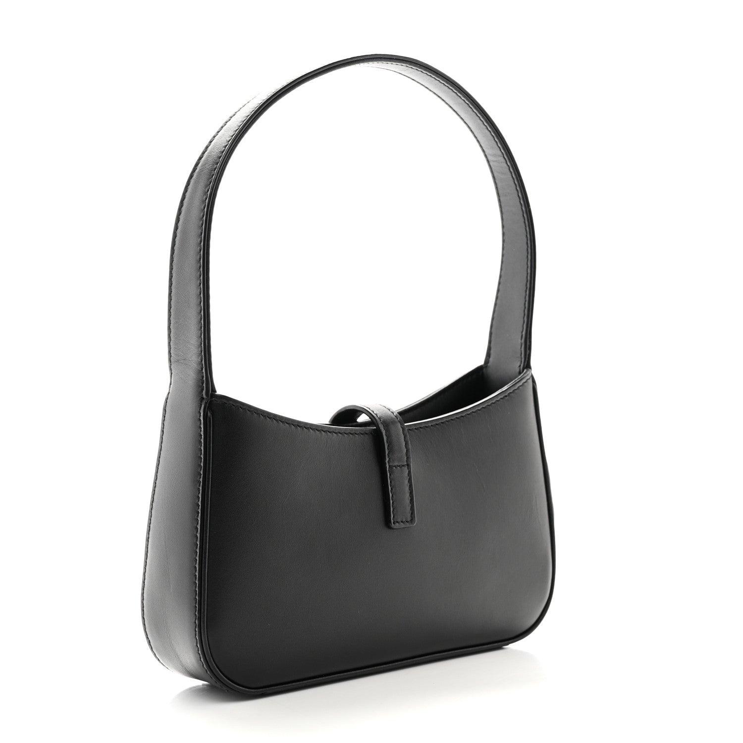 Saint Laurent Smooth Calfskin Le 5 A 7 Mini Hobo Black 3 of 10