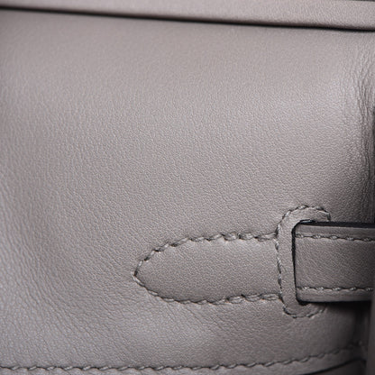 Hermes Swift Birkin 25 Gris Asphalte 14 of 27