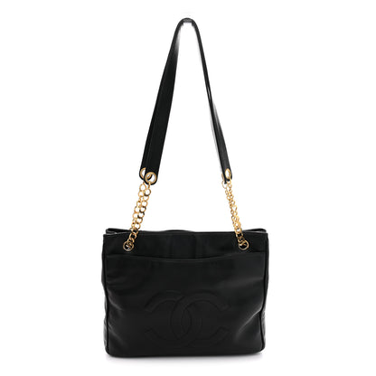 Chanel Lambskin CC Shoulder Bag Black 1 of 14