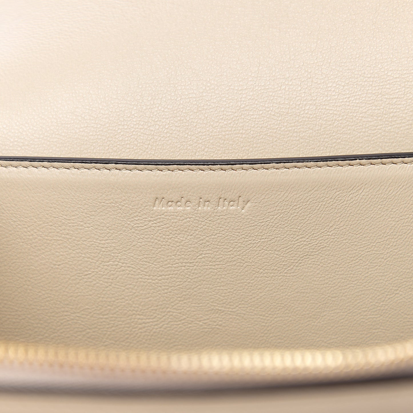 Shiny Smooth Calfskin Medium Frame Shoulder Bag Grege Storm