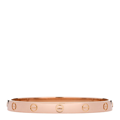 Cartier 18K Pink Gold LOVE Bracelet 17 2 of 5