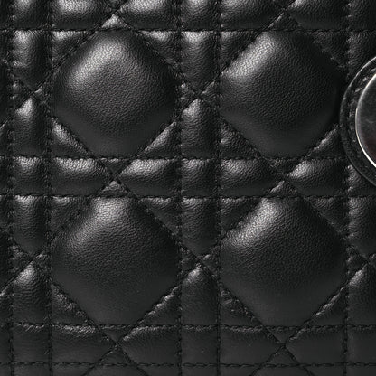 Christian Dior Lambskin Cannage Mini Lady Dior Black 8 of 21
