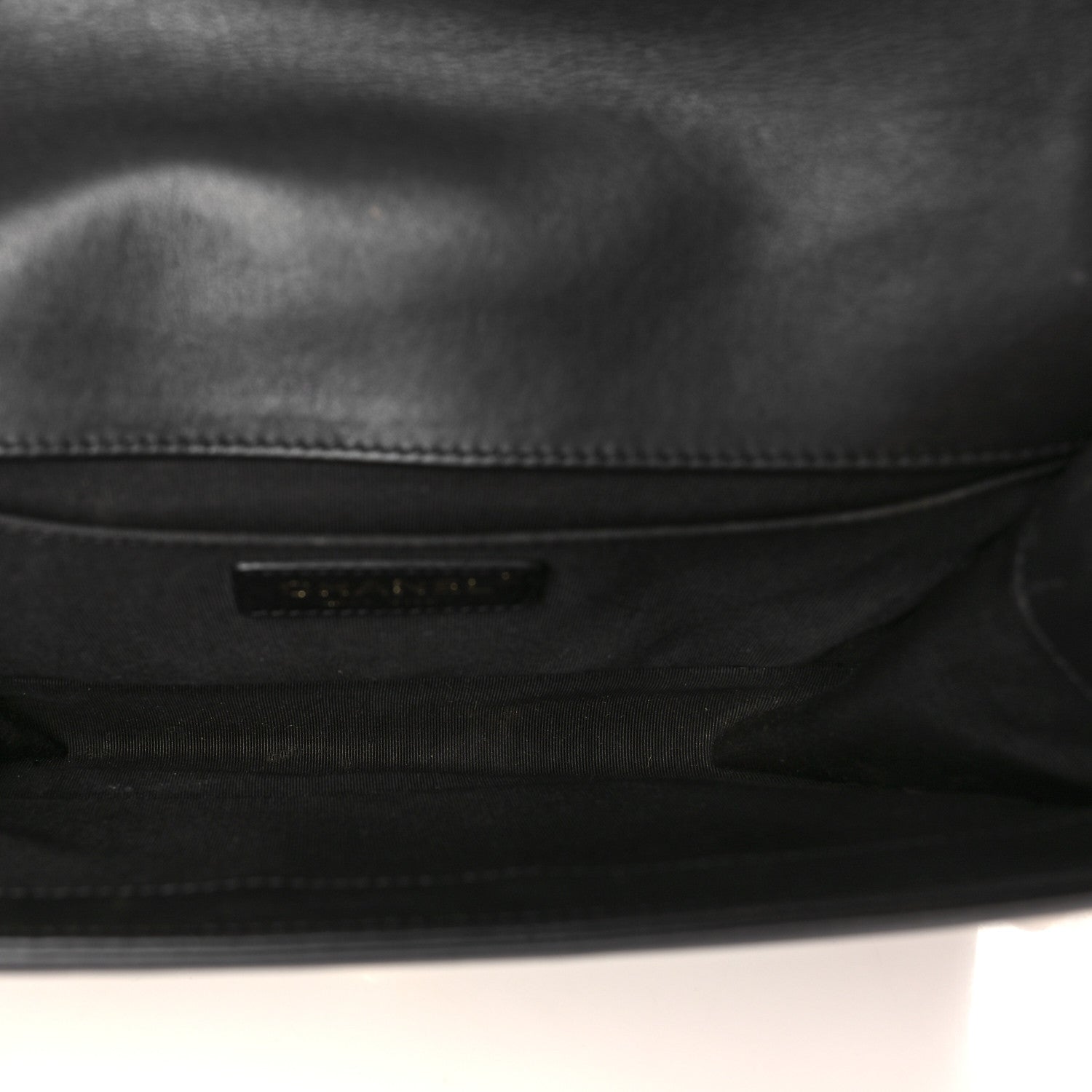 Chanel Lambskin Quilted Medium Boy Flap Black 4 of 10