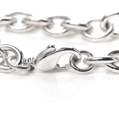 Tiffany Sterling Silver Flower Charm Bracelet 4 of 5