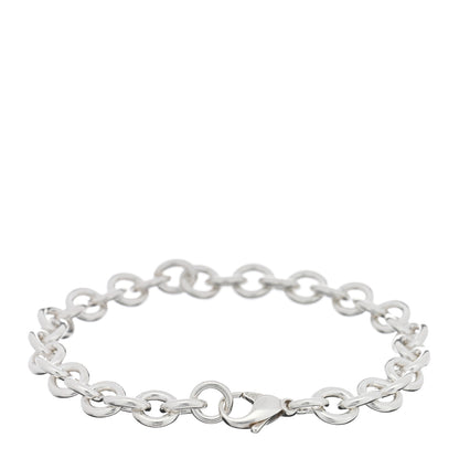 Tiffany Sterling Silver Round Chain Link Bracelet 2 of 3