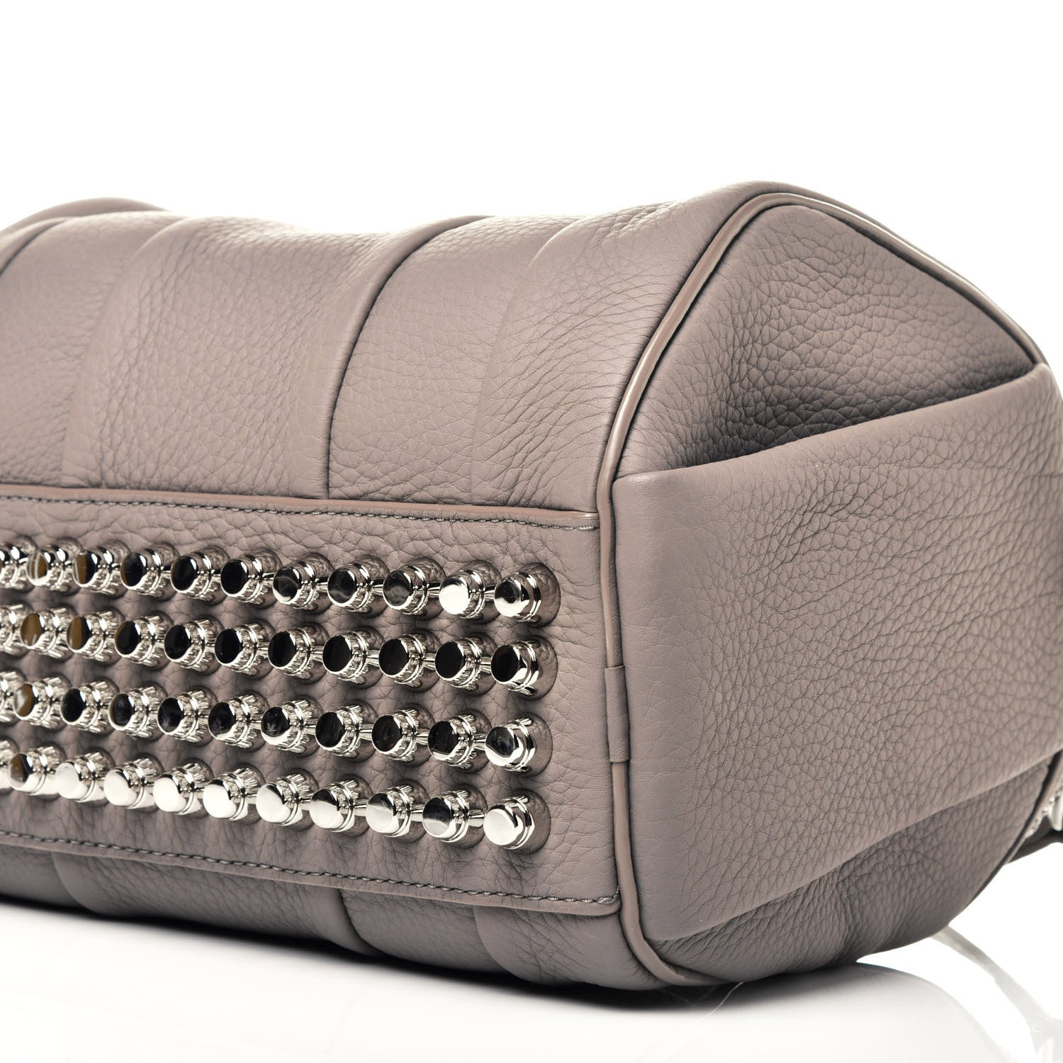 Alexander Wang Pebbled Lambskin Rockie Gray Rhodium Hardware 8 of 8