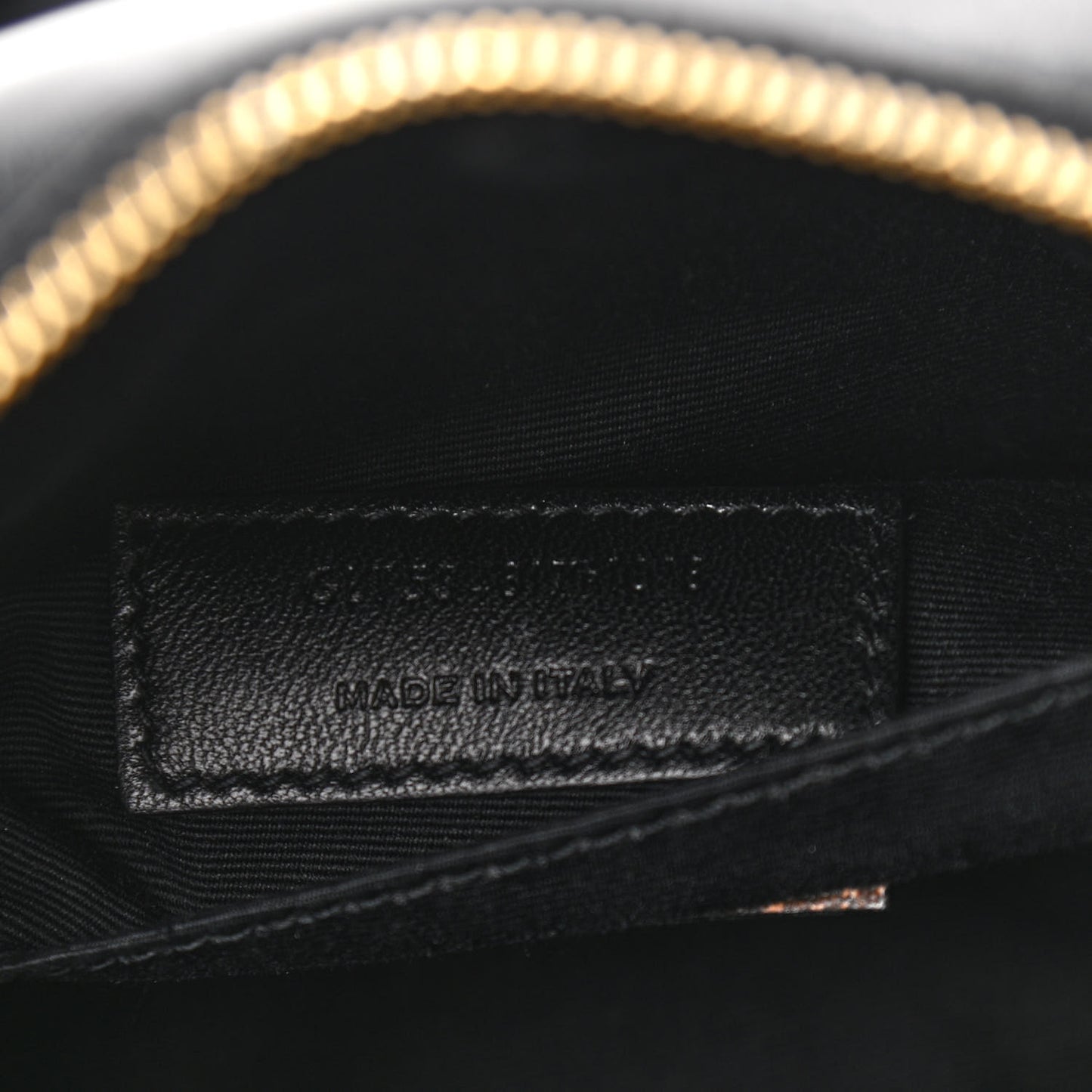 Calfskin Matelasse Monogram Lou Belt Bag Black