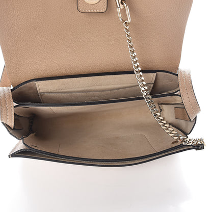 Chloe Goatskin Small Faye Shoulder Bag Tan 5 of 6