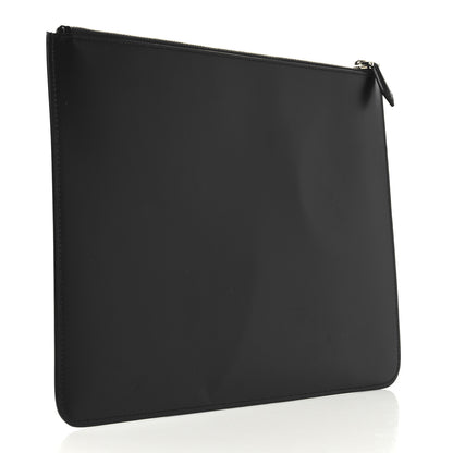 Givenchy Calfskin Medium Logo Pouch Black 3 of 8