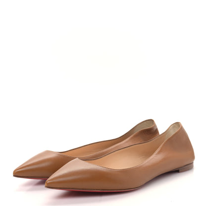 Christian Louboutin Nappa Eloise Flats 38.5 Cuoio 3 of 7