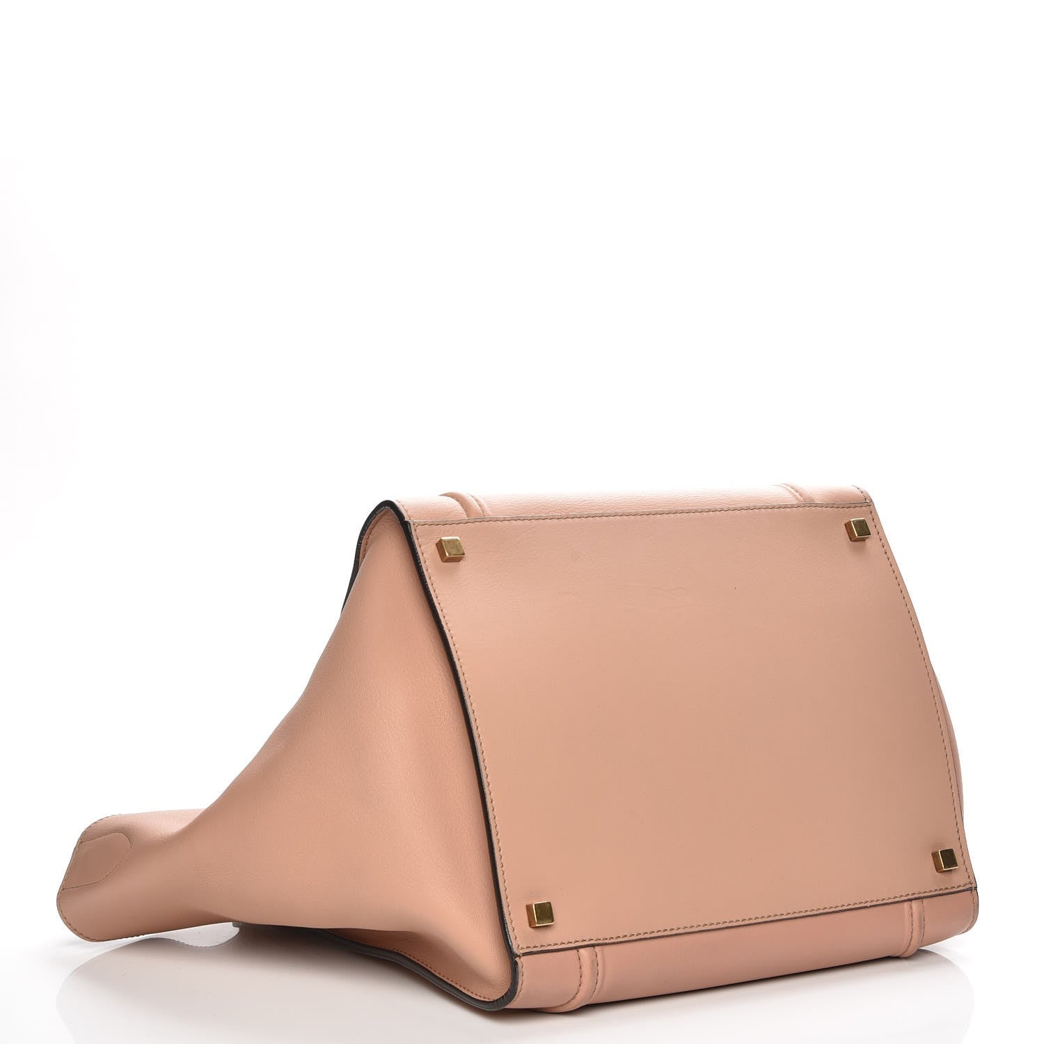 Celine Supple Calfskin Medium Phantom Luggage Flesh 4 of 7