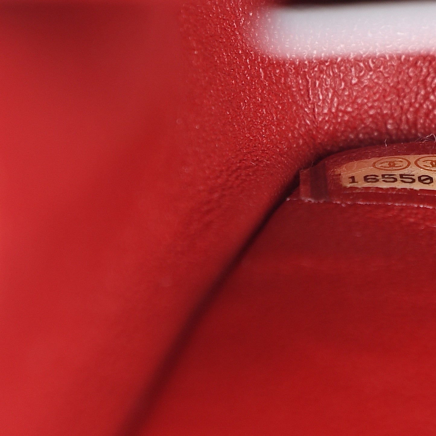 Caviar Quilted Medium Double Flap Red