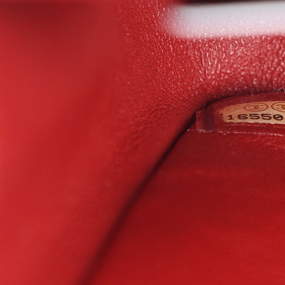 Chanel Caviar Quilted Medium Double Flap Red 6 of 9