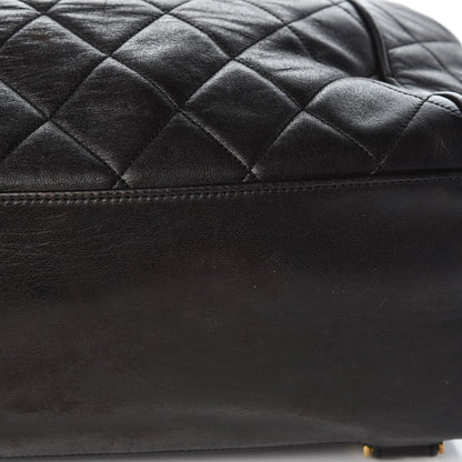 Chanel Lambskin Quilted Backpack Black 9 of 9