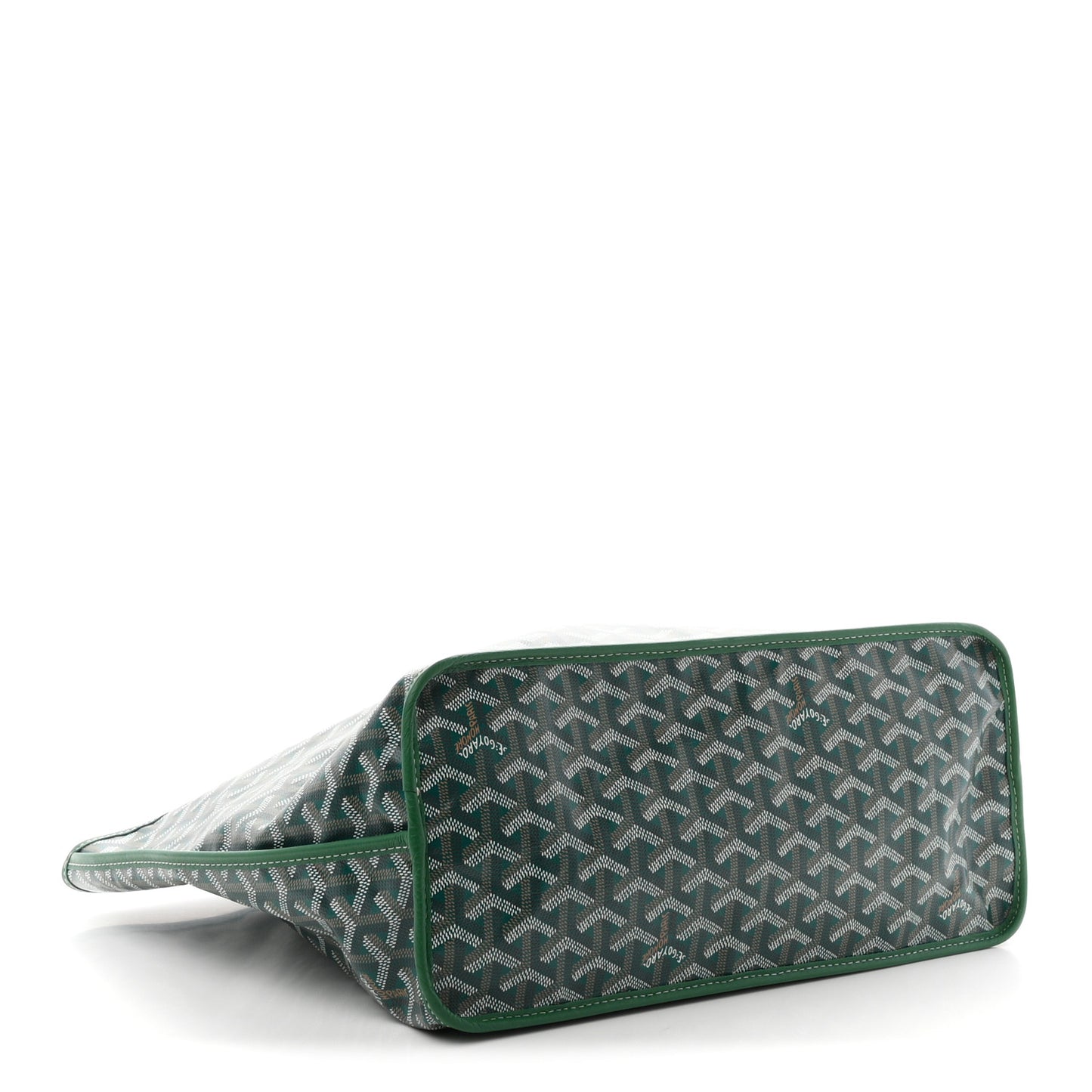 Goyardine Reversible Anjou PM Green