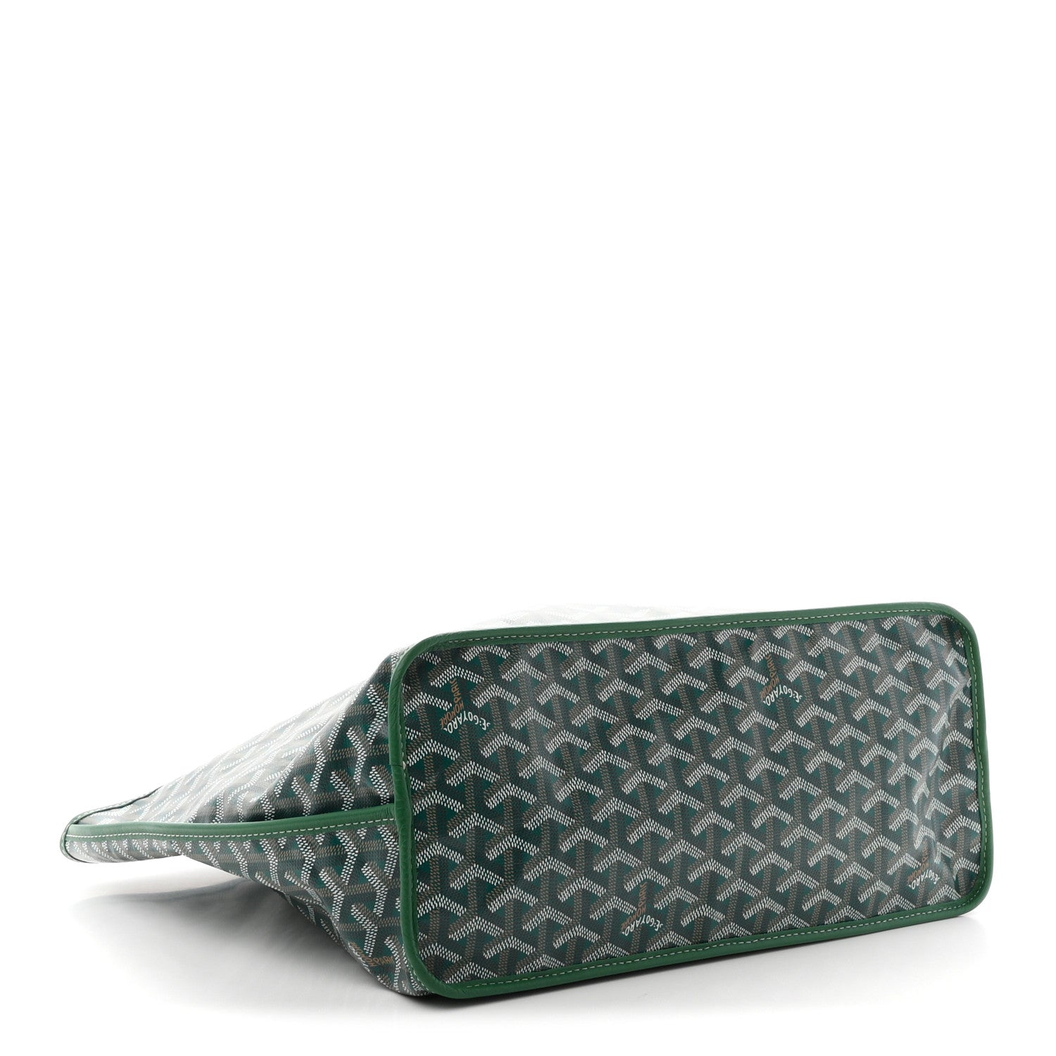 Goyard Goyardine Reversible Anjou PM Green 7 of 17