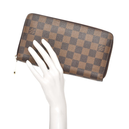 Louis Vuitton Damier Ebene Zippy Organizer Wallet 2 of 8