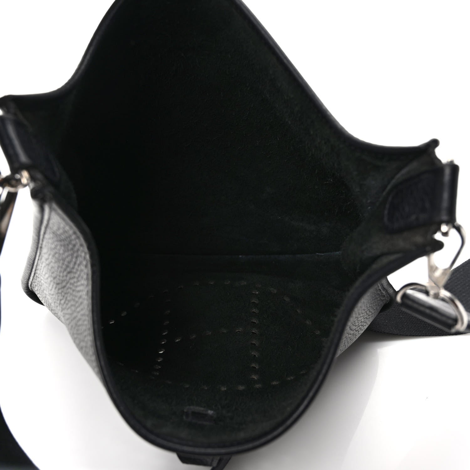 Hermes Taurillon Clemence Evelyne II PM Black 5 of 8
