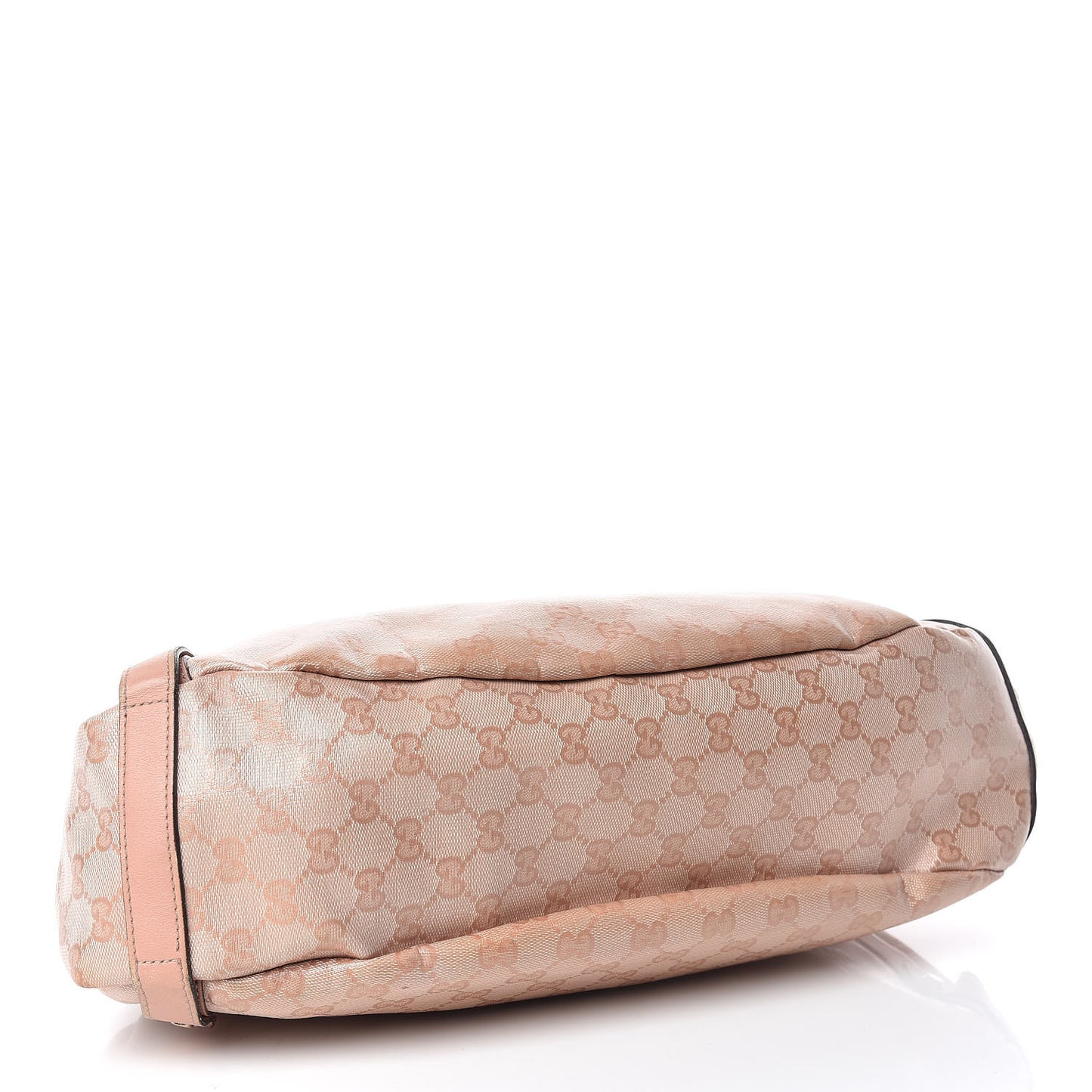 Crystal Monogram Medium Abbey Shoulder Bag Blush