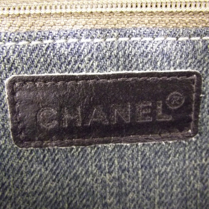Chanel Denim Leather Square Quilted Flap Bag 7 of 11