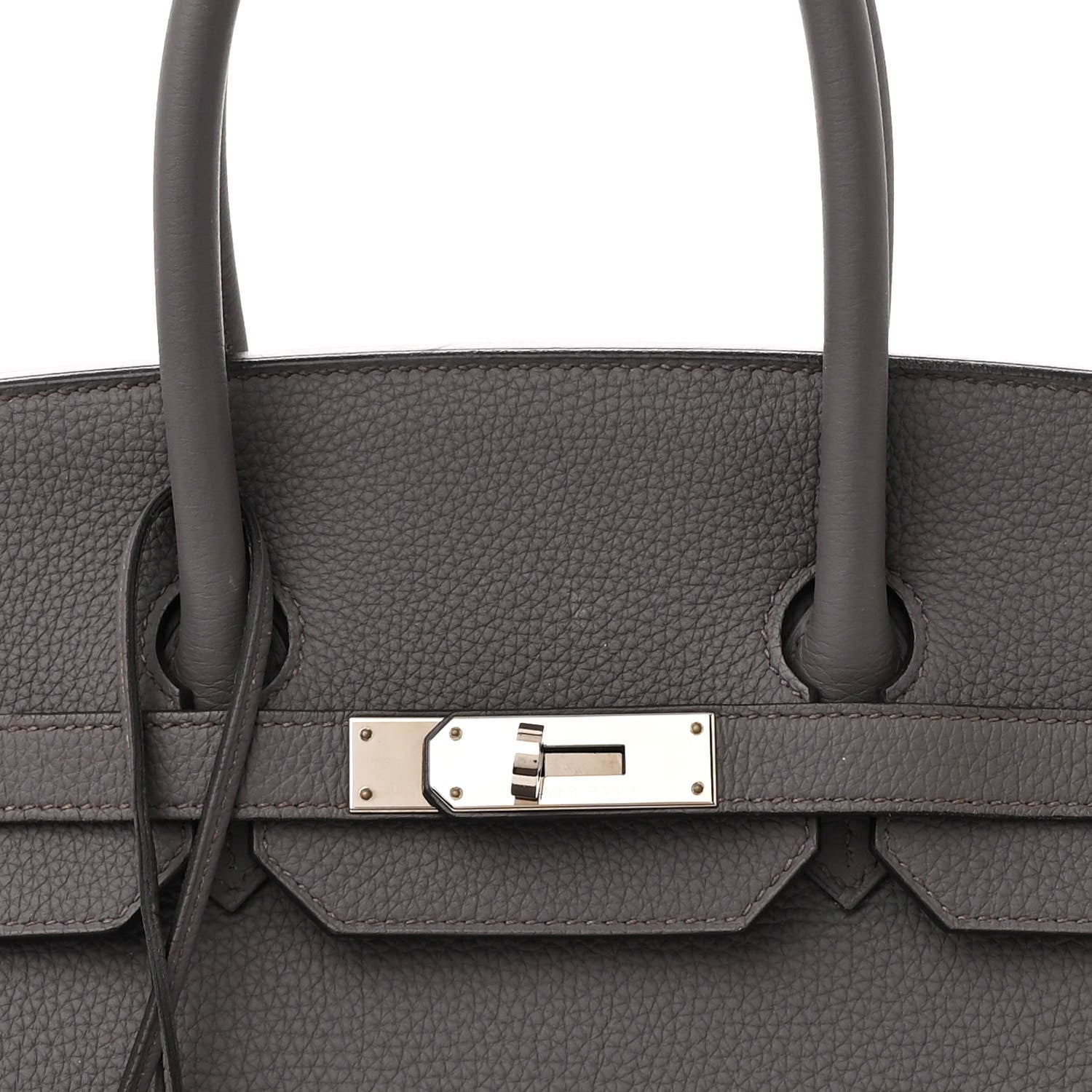 Hermes Togo Birkin 35 Etain 8 of 16