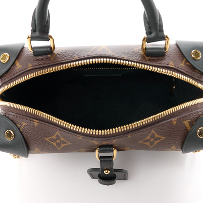 Louis Vuitton LOUIS VUITTON Monogram Petite Malle Souple Black 5 of 10