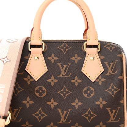 Louis Vuitton Monogram Speedy Bandouliere 20 Beige 7 of 11