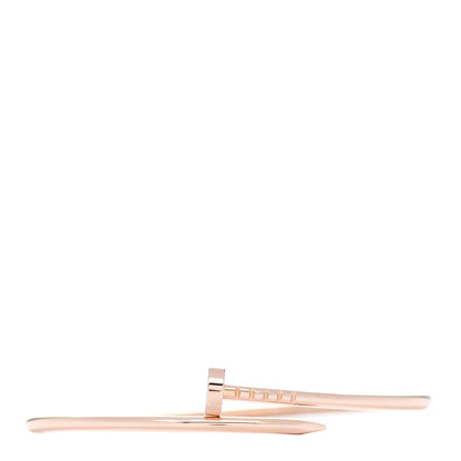 Cartier 18K Pink Gold Small Juste Un Clou Bracelet 17 1 of 3