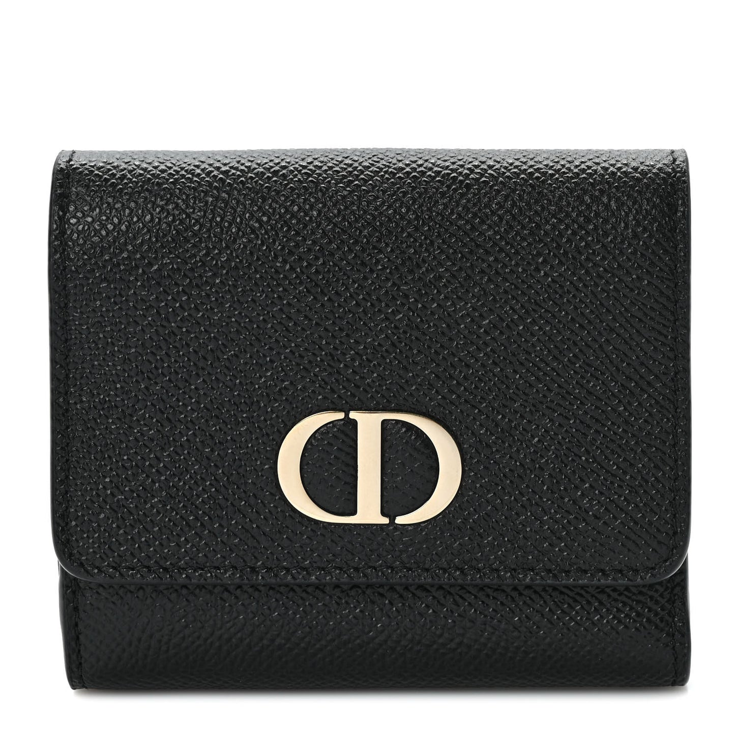 Calfskin 30 Montaigne Wallet Black
